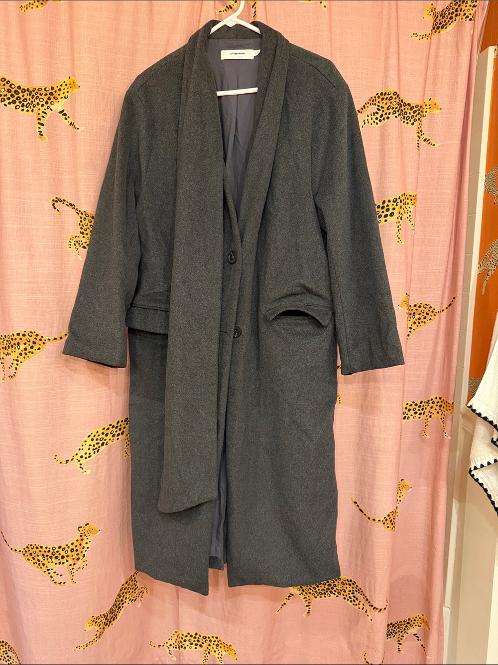 ASTR The Label Londyn Scarf Longline Coat - Picture 7 of 14